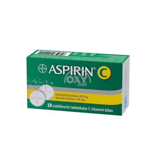 product-Аспирин с витамином С 400 мг+240 мг №10